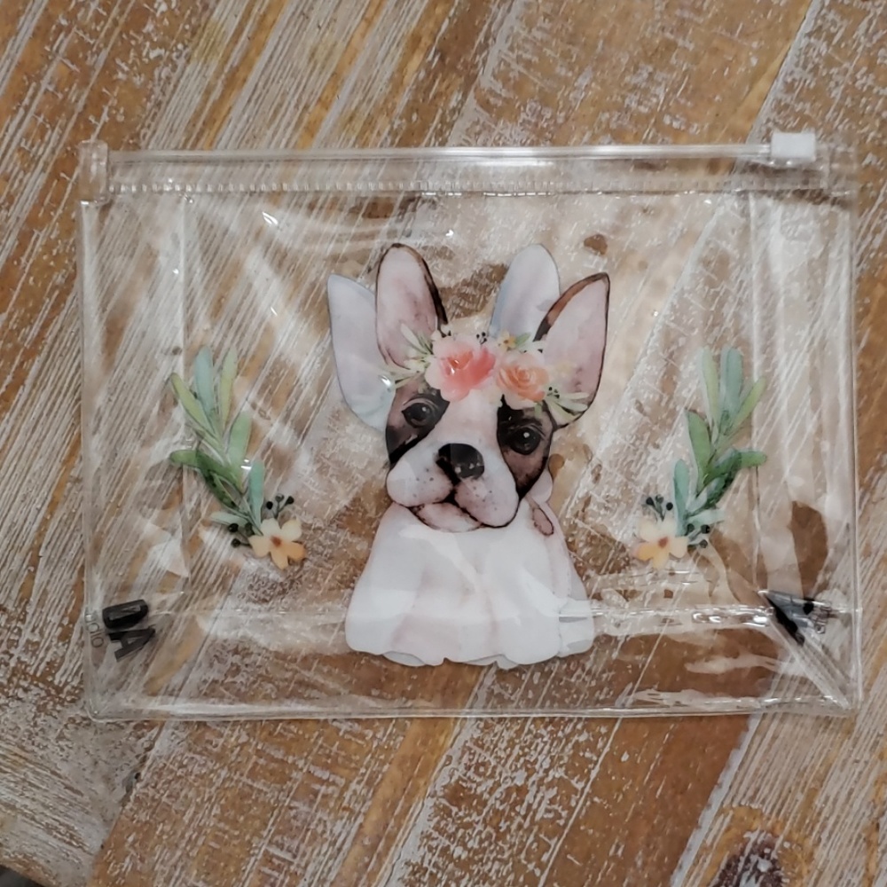 **Puppy makeup bag** NWOT